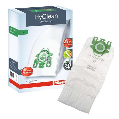 Original Miele Dynamic U1 POWERLINE Vacuum Cleaner Bag Pack of 4 & Filter Original Miele Dynamic U1 POWERLINE Vacuum Cleaner Bag Pack of 4 & Filter