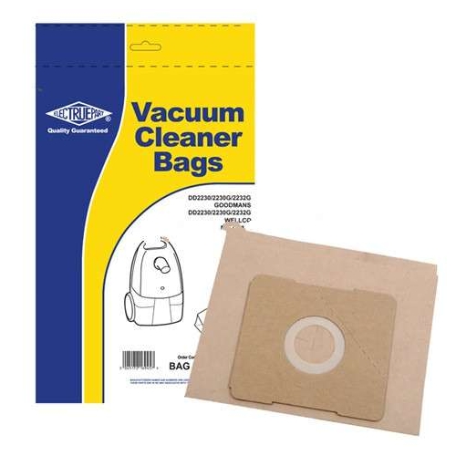 Replacement Vacuum Cleaner Bag For Daewoo 107 Pack of 5 Type:DV