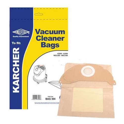 Dust Bags for Karcher 1.629 551.0 1.629 552.0 1.629 553.0 Pack Of 5 20 Type