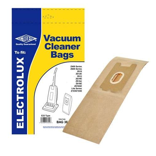 5x Vacuum Cleaner Dust Bags for Electrolux Z610, 612, 614, 616