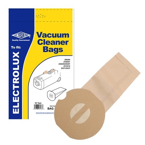 5x Dust Bags for Electrolux Z90, 94, 100, 101, 305, 310, 312, 331, 335, 337