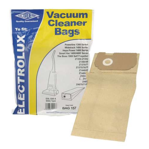 5x DustBags for Electrolux Widetrack Z1358,1360,1362,1368 1370,1371,1440,1444