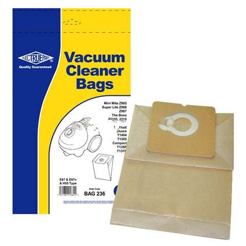 5 x Replacement Vacuum Cleaner Paper Bags For Moulinex BOOGY 2002 Type:E67