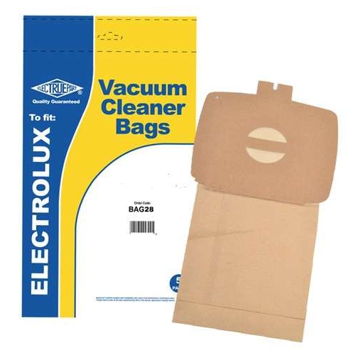 5x Vacuum Cleaner Dust Bags for Electrolux Turbomatic Z380, Z390,