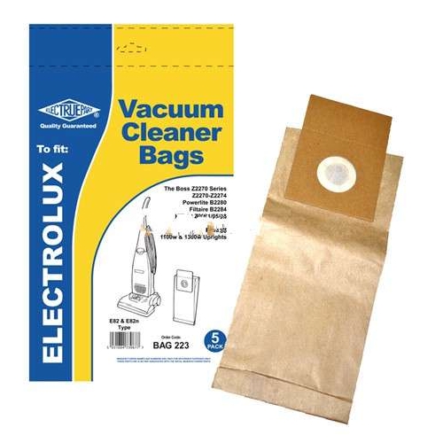 Dust Bags for Electrolux Boss Stairmaster BOSS Upright B2280 Filta Pack Of 5