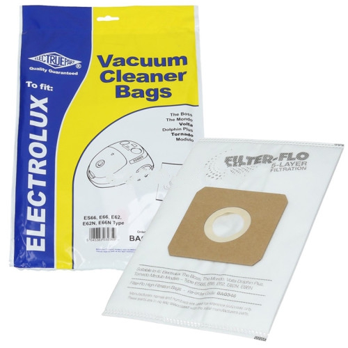 5x Vacuum Cleaner Dust Bags for Electrolux Es66
