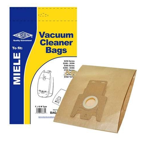 Replacement Vacuum Cleaner Bag For Miele S560 Pack of 5 Type:F/J/M