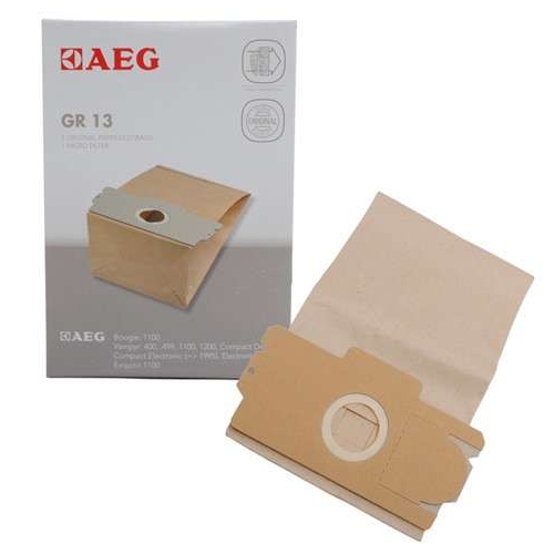 5x AEG Vacuum Cleaner Dust Bags for Grobe13, Cylvampyr, Compact Laser 400