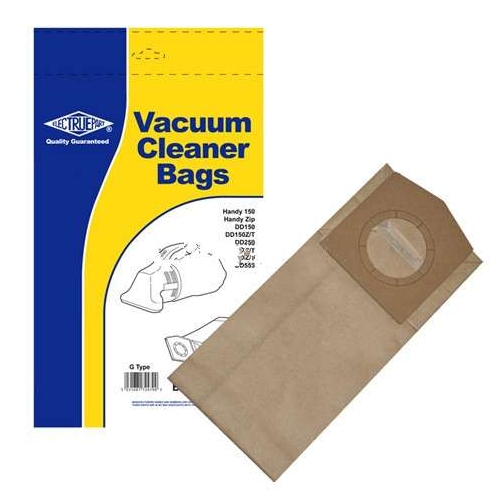 Replacement Vacuum Cleaner Bag For Dirt Devil 154 Pack of 5 Type:G