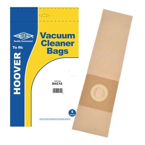 Replacement Vacuum Cleaner Bag For Hoover 500 Pack of 5 Type:H11 & H12