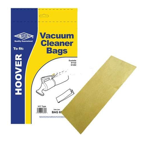 Replacement Vacuum Cleaner Bag For Hoover 500 Pack of 5 Type:H17