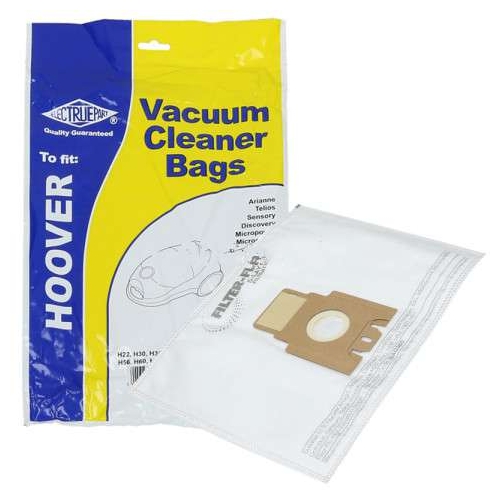 Dust Bag For Hoover TRT56102F7019 Pack of 5 Type:H30 / H52 / H56 / H60 / H61