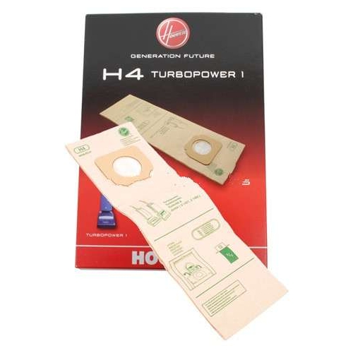 5 x Hoover U2334 TurboPower 1 Hard Bags Cord Reel Vacuum Cleaner Bags