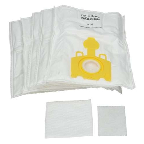 Original Miele S140I Vacuum Cleaner Bag Pack of 5 & Filter