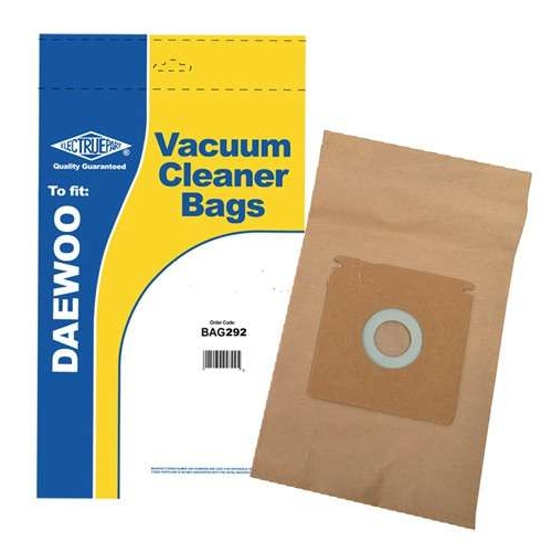 Replacement Vacuum Cleaner Bag For Daewoo RC7009SL Pack of 5