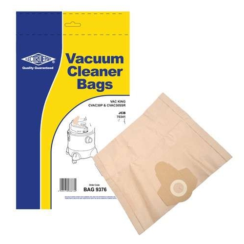 5x DustBags Clarke 30 Litre Fits Many Canister Vacums(Check Bin Ltr Capacity)