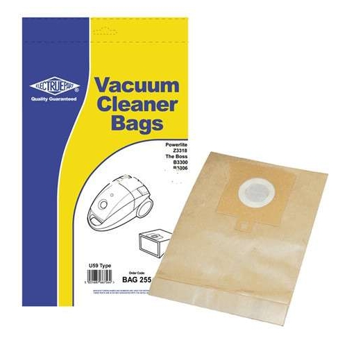 Vacuum Cleaner Dust Bags for Sprint TW1750 Pack Of 5 U59 Type