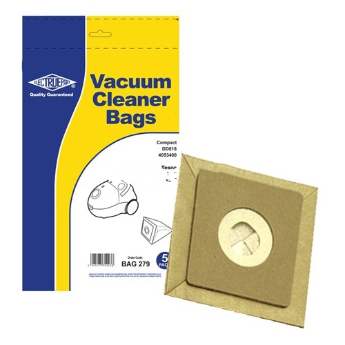 Vacuum Dust Bags for Argos Value CS869 100 4053400 4080923 Pack Of 5 VC Type