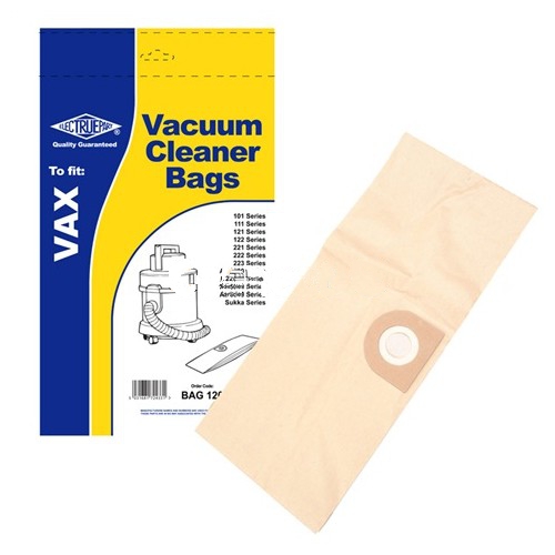 Vacuum Cleaner Dust Bags for Vax 2318 4000 5120 Pack Of 5 1S Type