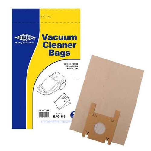 Replacement Vacuum Cleaner Bag For Moulinex ALTO Pack of 5 Type:Z455
