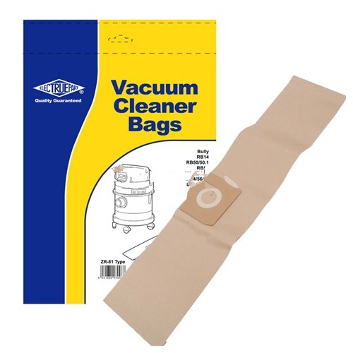 Dust Bags for Aquavac Boxer 20 Extra 300 Extra 302 Pack Of 5 ZR81 Type