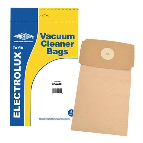 5x Vacuum Cleaner Dust Bags for Electrolux Supair Z326 Z327