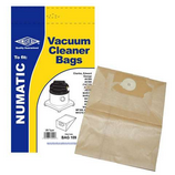 Replacement Vacuum Cleaner Bag For Numatic WV375 Pack of 5 Type: 2B