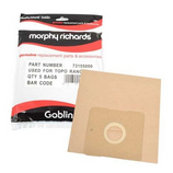 5 x Goblin Vacuum Cleaner Bags For Morphy Richards Essentials Mini 73164