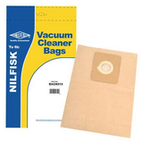 Replacement Vacuum Cleaner Bag For Nilfisk ACTION PLUS Pack of 5 Type:E84