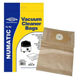 5 x NVM 1B/NVM1C/NVM 1C/2 Cylinder Dust Bags For Numatic James NVP370 2